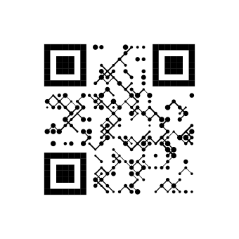 Grid QR code style sample