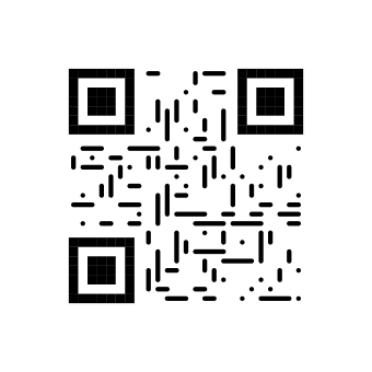 Lines QR code style sample