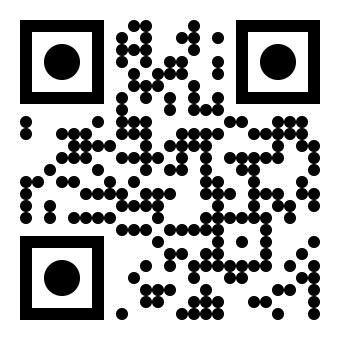Dots (classic) QR code style sample