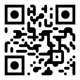Extra rounded QR code style sample