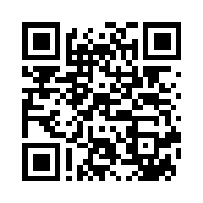 Black QR code on a white background, easy to scan