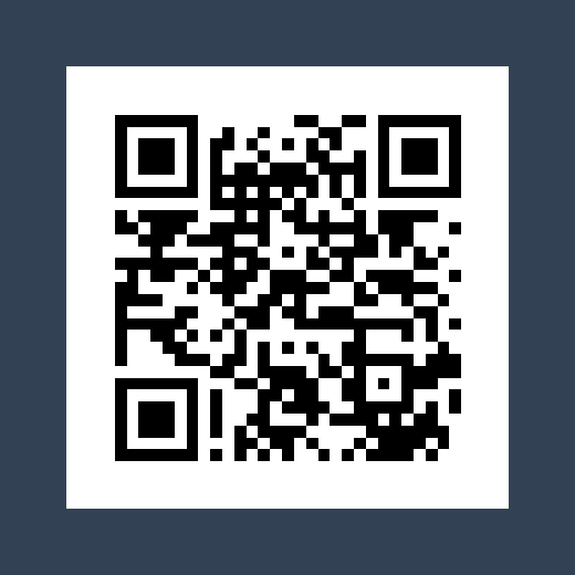 The same QR code with a white margin of 4 modules around it