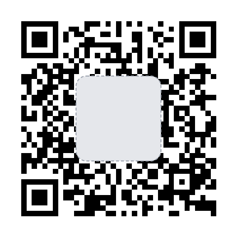Error correction level H QR code with a gray square covering 19% of the code area at its center, the largest square jsQR still read