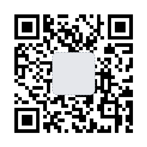 Error correction level Q QR code with a gray square covering 13% of the code area at its center, the largest square jsQR still read